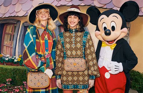 Gucci and Disney fashion